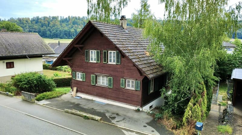 5.5-Zimmer-Einfamilienhaus zum Sanieren und Gestalten in Bettenhausen! (1)