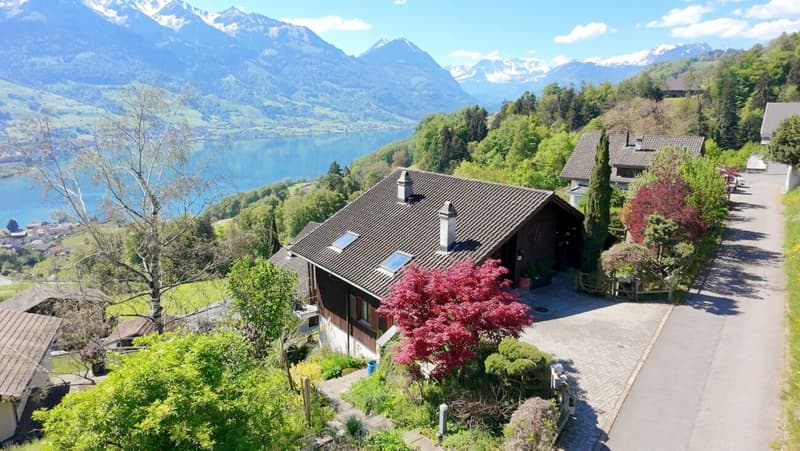 Spektakulär wohnen! Weitsicht vom Brünig bis zum Pilatus (1)