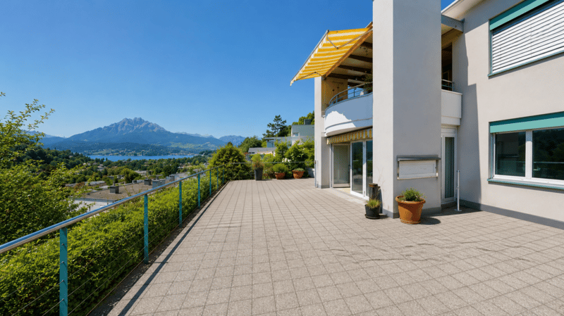 Logenplatz über Luzern (1)