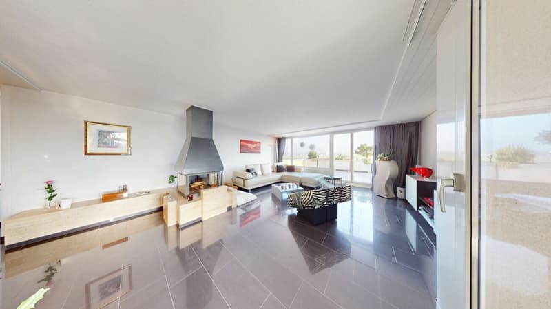 5.5 Zimmer Terrassenwohnung mit grosszügigen Aussenflächen & Weitsicht (1)