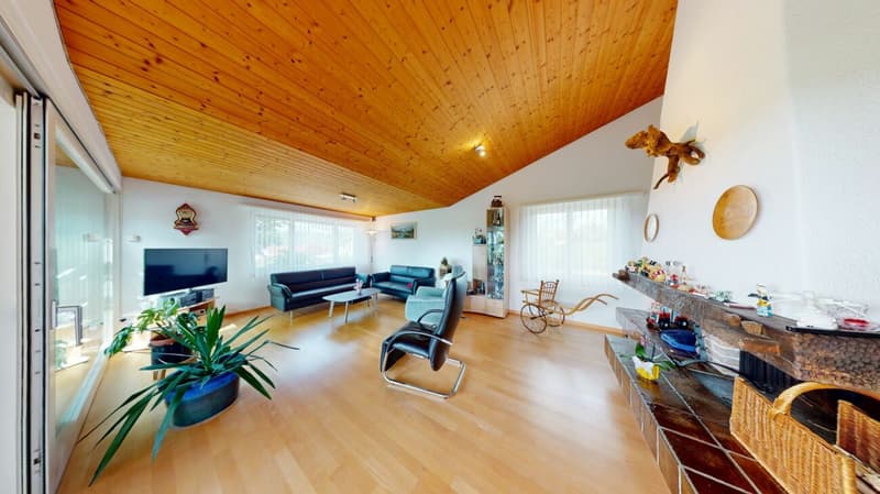 RESERVIERT . Charmantes 5.5 Zimmer Einfamilienhaus mit Alpenblick und traumhaftem Garten (4)