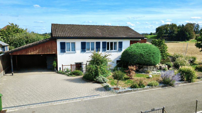 Ruhig und idyllisch in Walliswil bei Wangen, modernisiertes Einfamilienhaus in Top-Zustand! (1)