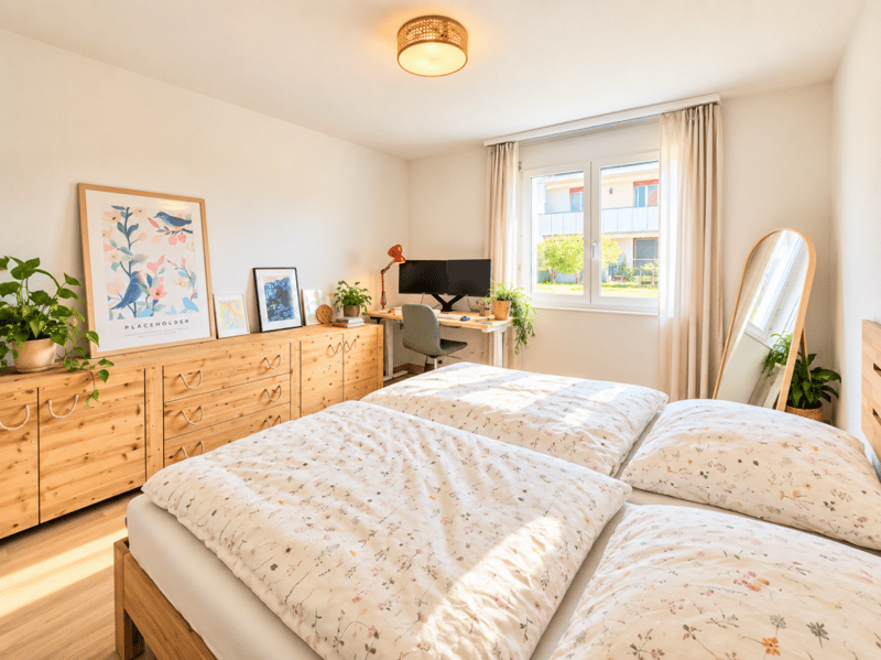 Wohnen mit Garten! Helle 2.5 Zimmer Wohnung mit viel Wohngefühl (5)