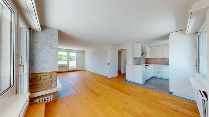 Modernisierte Attikawohnung mit traumhafter 360°-Terrasse (4)