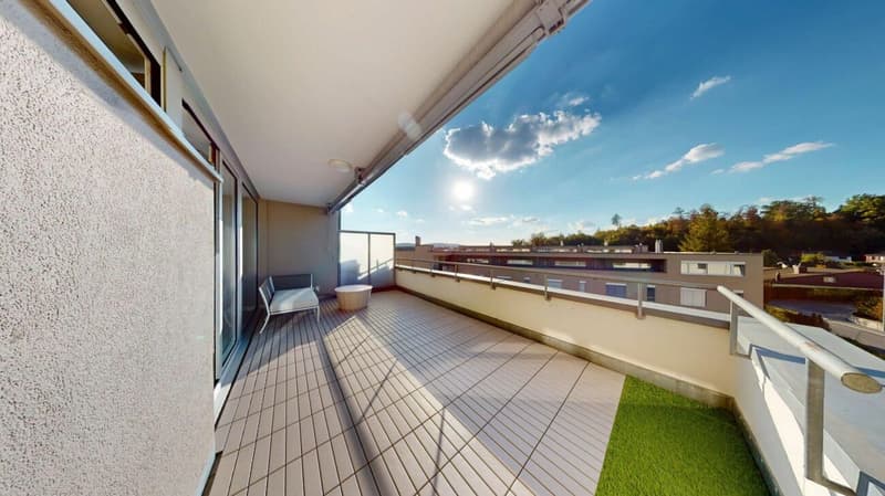 Wohnen wie im EFH! Zwei Etagen, 123m2 und zwei Terrassen (1)