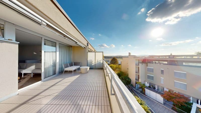 Wohnen wie im EFH! Zwei Etagen, 123m2 und zwei Terrassen (13)