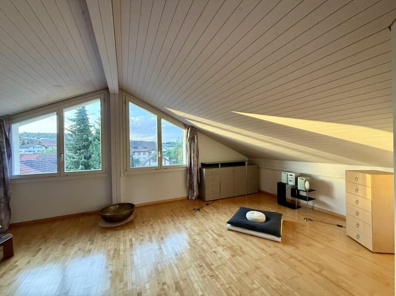 Grosszügig wohnen mit Bergsicht - 5.5-Zimmer-Maisonette in Römerswil (9)