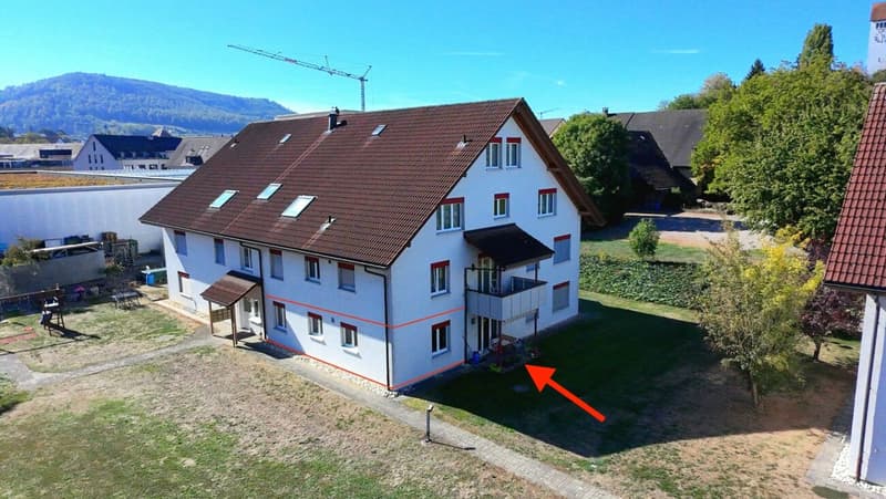 Reserviert! Wohnen mit Garten! Helle 2.5 Zimmer Wohnung mit viel Wohngefühl (8)