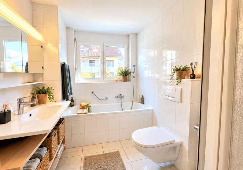 Reserviert! Wohnen mit Garten! Helle 2.5 Zimmer Wohnung mit viel Wohngefühl (6)