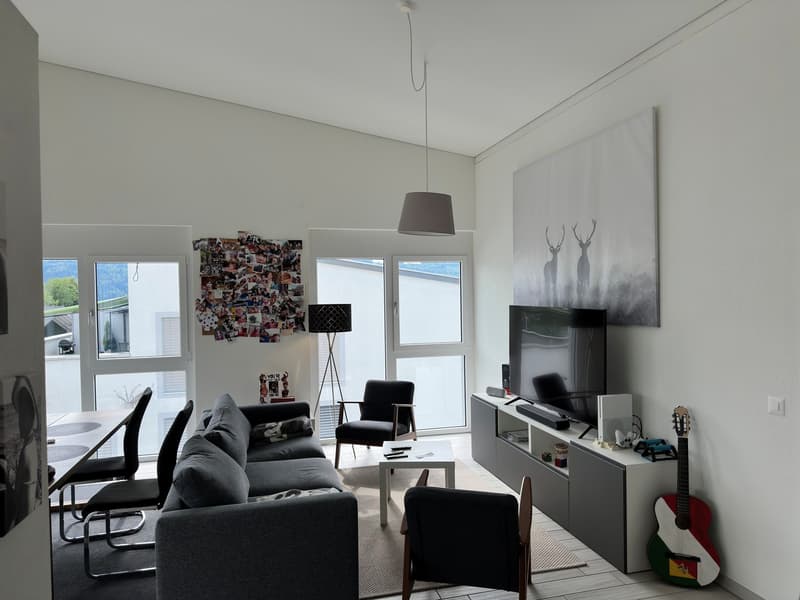 Appartement attique spacieux 2.5 pièces dans un environnement verdoyant (1)