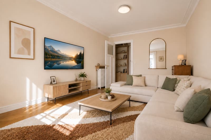 RARE : charmant 3.5 pièces à Poterie / lovely 3.5 room unit perfectly located (1)