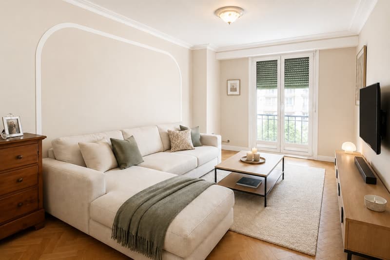RARE : charmant 3.5 pièces à Poterie / lovely 3.5 room unit perfectly located (2)