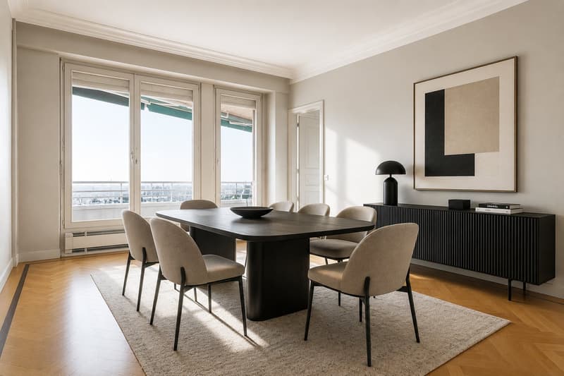 RARE : spacieux 5.5 pièces avec vue panoramique / Unique 5.5. room apartment with view (5)