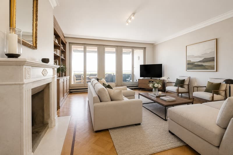 RARE : spacieux 5.5 pièces avec vue panoramique / Unique 5.5. room apartment with view (1)
