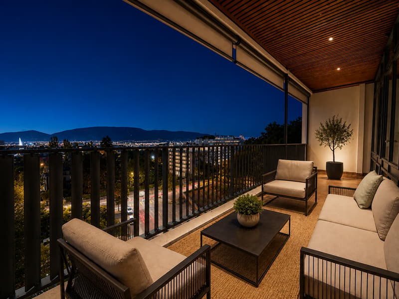 RARE: exceptionnel 5.5 pièces avec vue panoramique Genève/unique 3 bedroom unit overlooking Geneva (17)