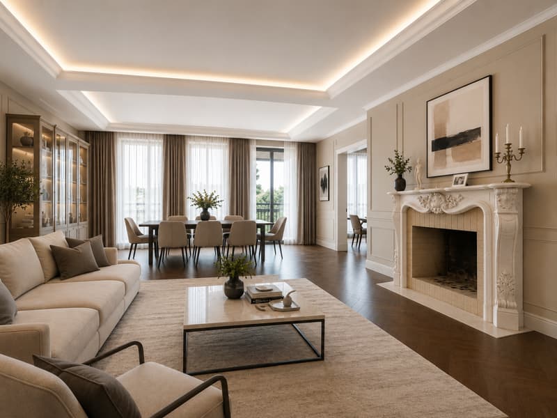 RARE: luxurious 7-Room apartment in a private residence / Magnifique 7 pièces (4)