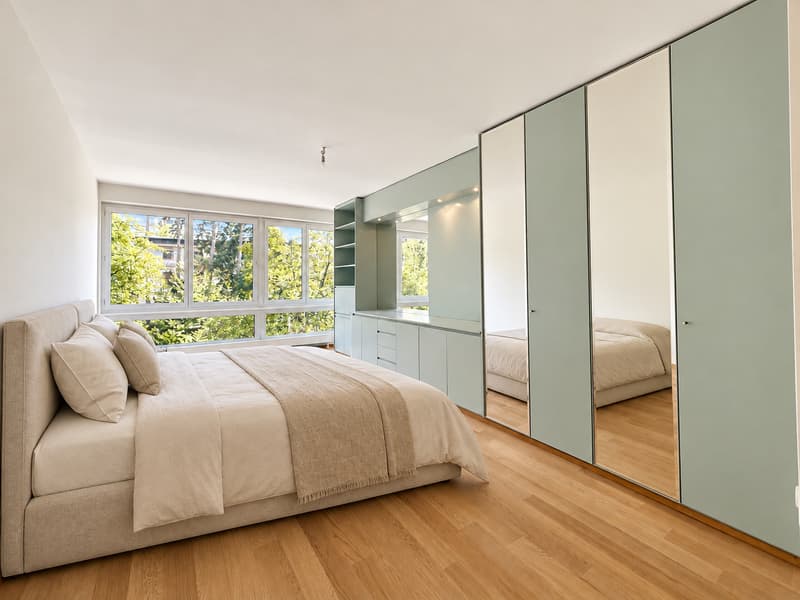 RARE: spacieux appartement de 4.5 pièces avec terrasse et piscine/ unique 2 bedroom unit (8)