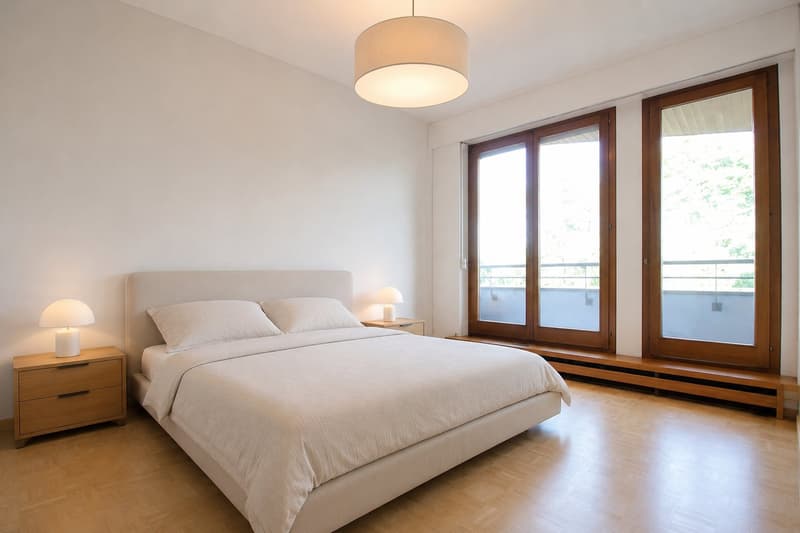 RARE: unique 4.5 room apartment in a private residence/spacieux 4.5 pièces dans une résidence privée (7)