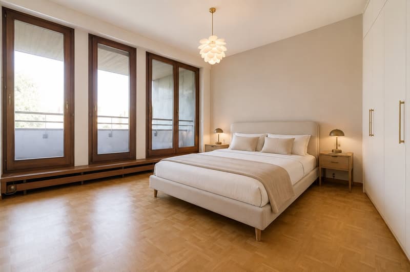 RARE: unique 4.5 room apartment in a private residence/spacieux 4.5 pièces dans une résidence privée (5)