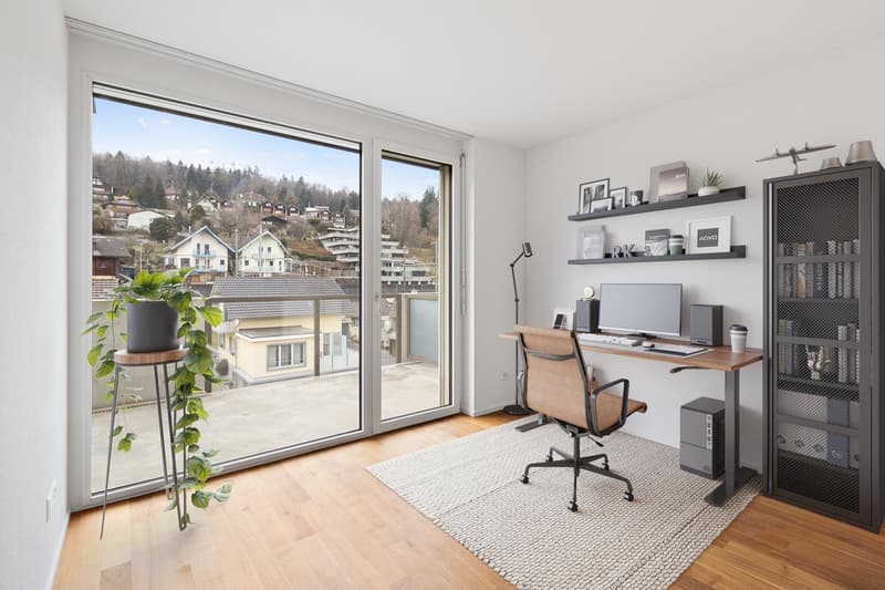 4.5-Zimmer-Penthouse mit 2 Terrassen in Gwatt (Thun) mieten (5)