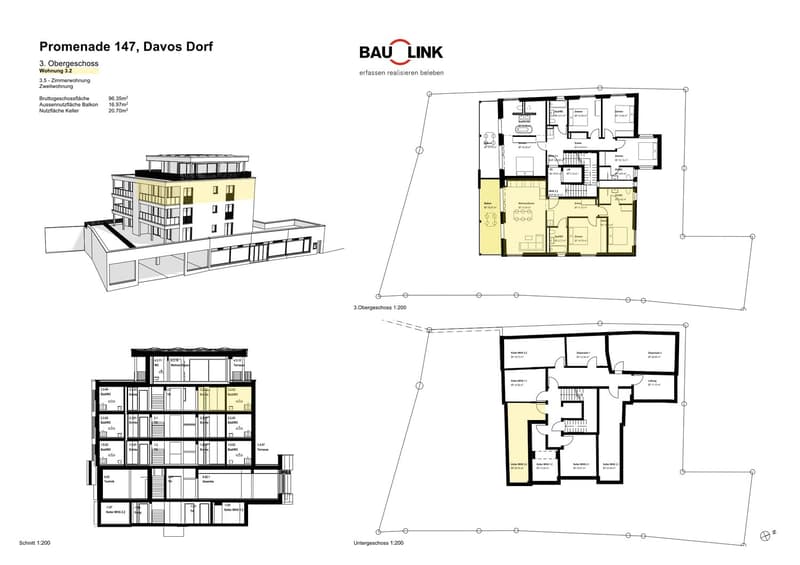 Nouvelle construction Casa PARSENN, appartement 3.5 pièces n° 6 (4)