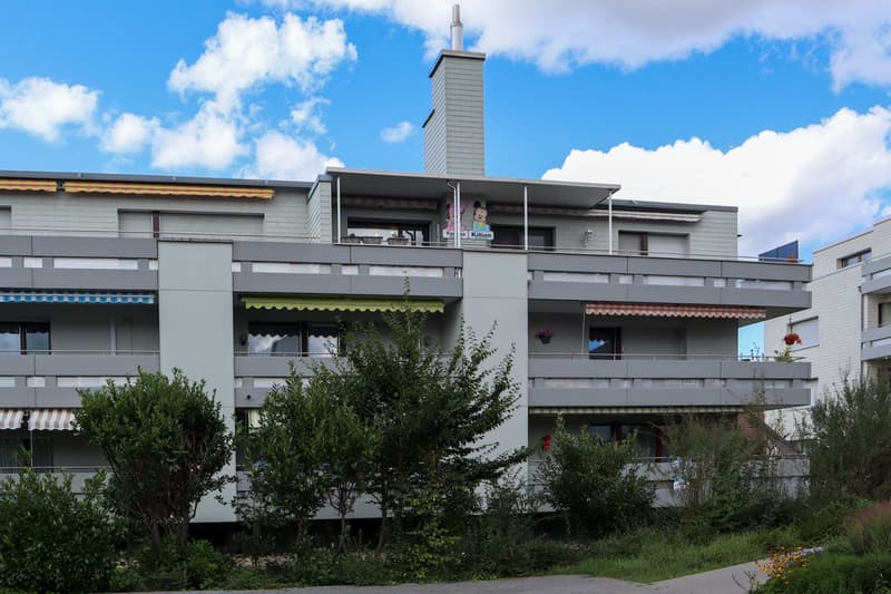 Live centrally and yet quietly: Charming 4 1/2 room apartment in sunny Möhlin (3)