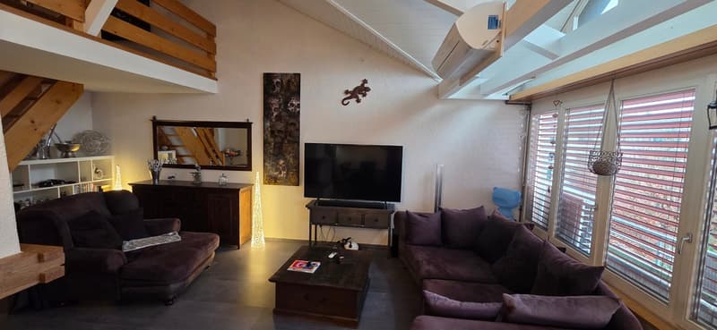 Appartement charmant de 3,5 pièces avec balcon et garage à Schaffhausen (7)