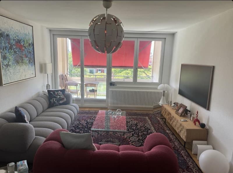 Appartement 4 Zimmer mit Blick auf den See & Wasserstrahl (2)