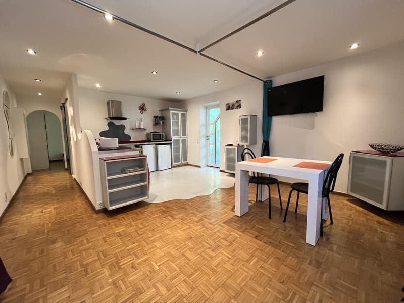 Pregny-Chambésy - 3 pièces meublé de 55 m² avec véranda et jardin - Calme absolu (3)