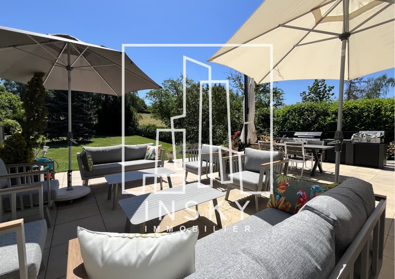Superbe Villa Individuelle sur une Parcelle de 3000 m² ? Grand-Saconnex. (1)