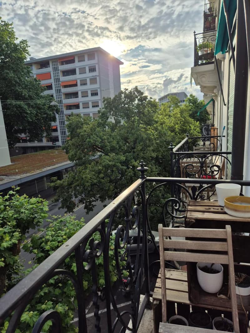 Wohnung 3 Zimmer mit Balkon - Genf Zentrum (2)