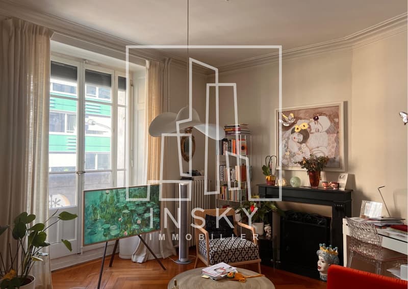 Charmant appartement 5 pièces en plein coeur des Eaux-Vives (1)