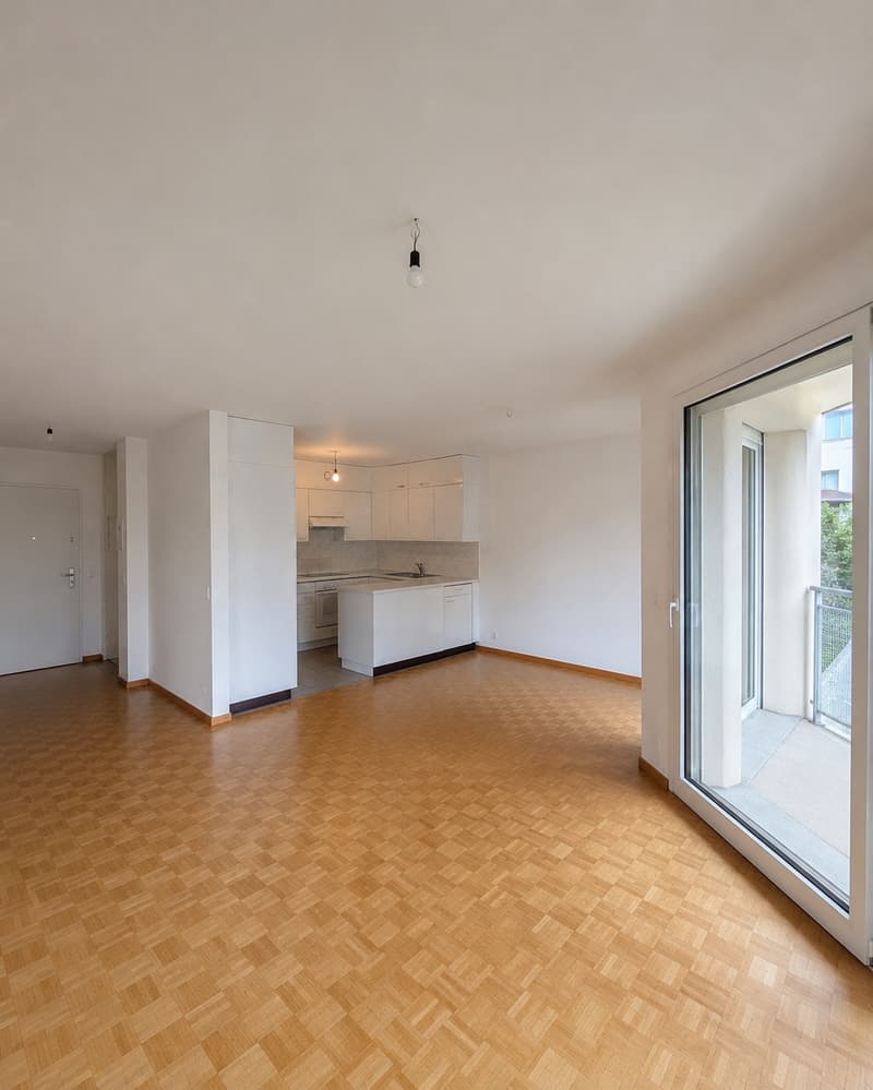 Bel appartement de 4 pièces à Varembé avec deux balcons (2)