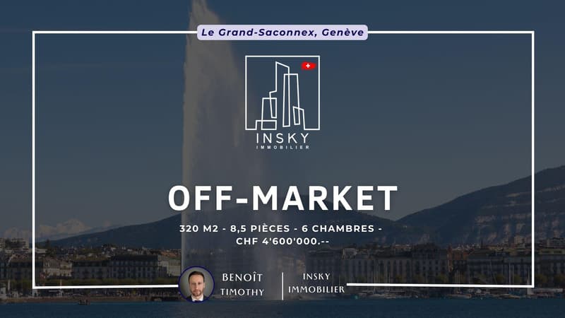 Offre Exclusive - Propriété de Prestige au Grand-Saconnex (1)