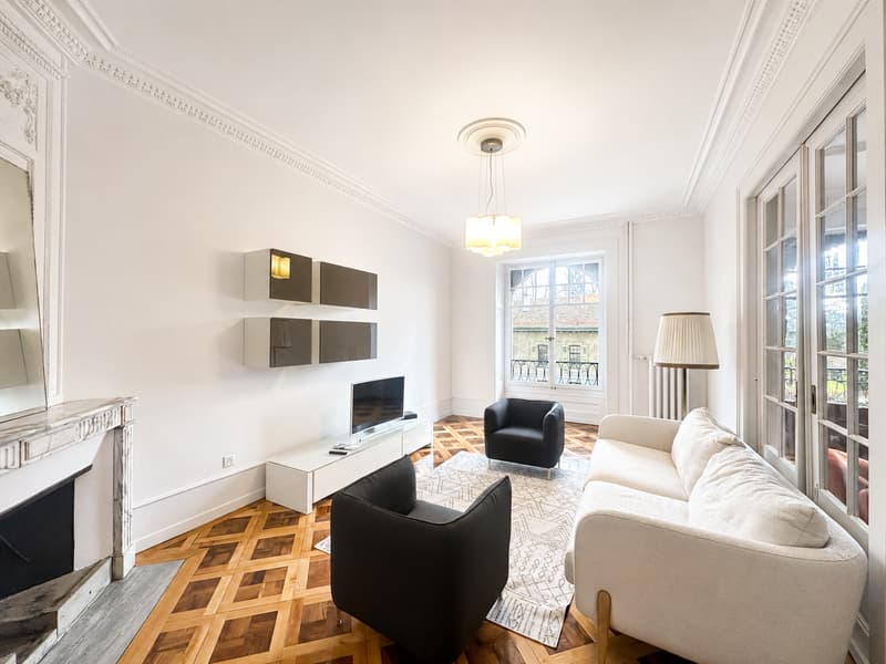 Appartement lumineux de 5.5 pièces à louer – Rue de Lausanne, Genève (1)