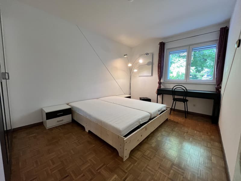 Pregny-Chambésy - 3 pièces meublé de 55 m² avec véranda et jardin - Calme absolu (9)