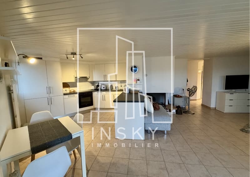 Appartement 4,5 pièces en attique situé dans le quartier de Saint-Gervais. (1)