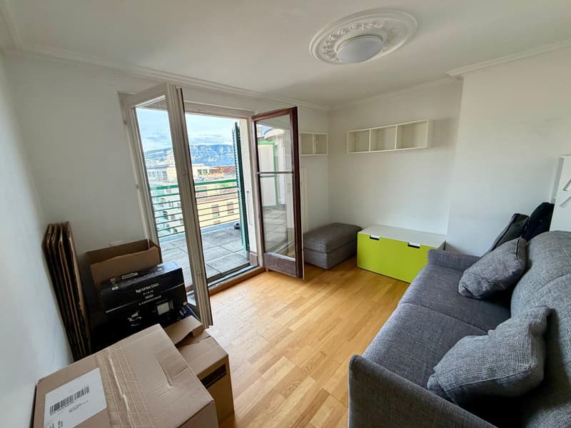 Appartement 4,5 pièces en attique situé dans le quartier de Saint-Gervais. (11)