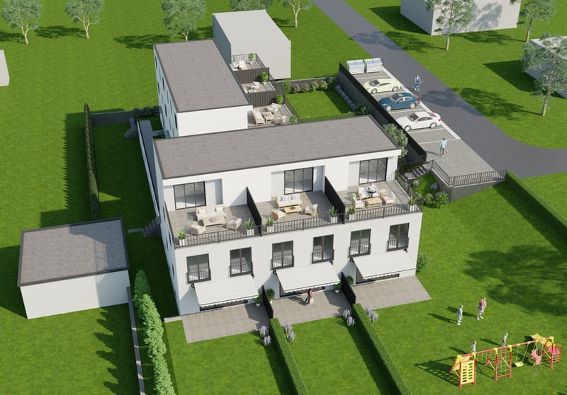 B1 Row House - "Mühlematt" Development with 6 Row Houses (2)