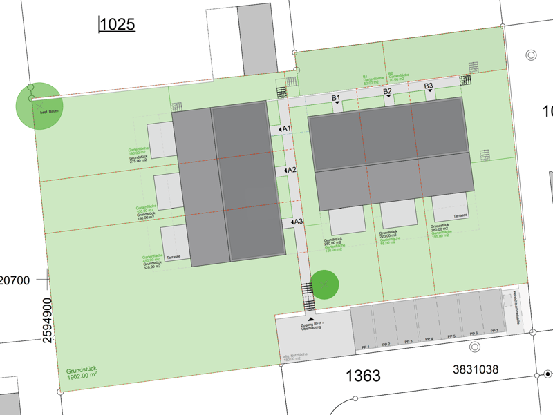 B1 Row House - "Mühlematt" Development with 6 Row Houses (4)