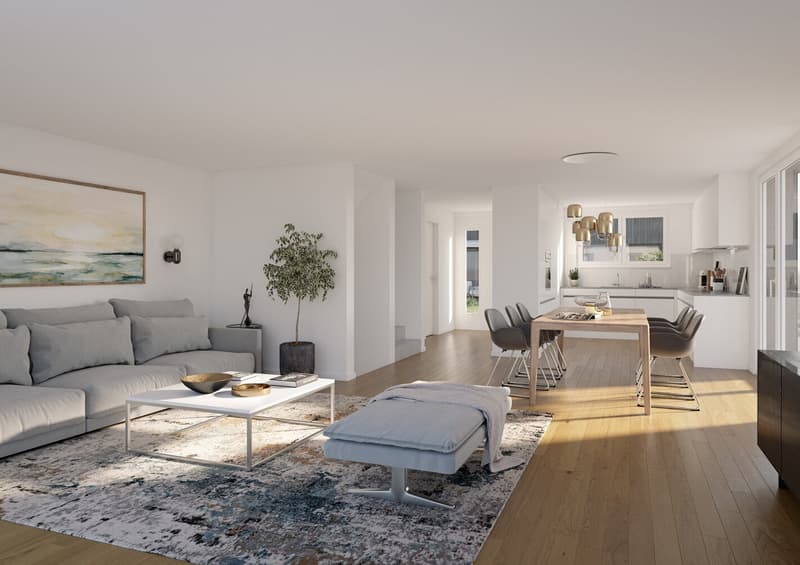 B1 Row House - "Mühlematt" Development with 6 Row Houses (5)