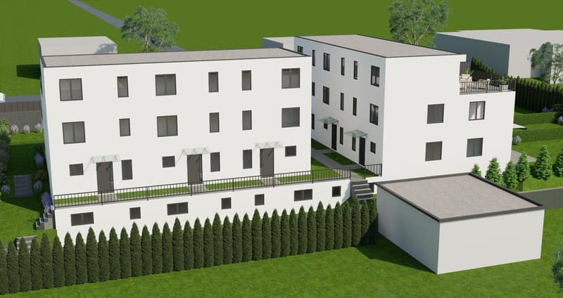 B1 Row House - "Mühlematt" Development with 6 Row Houses (3)