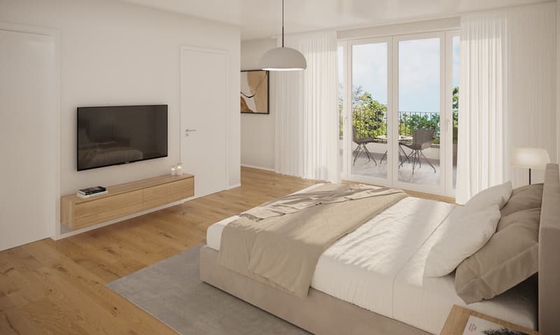 Maison mitoyenne neuve Lyss - Aménagement Unterer Aareweg (6)