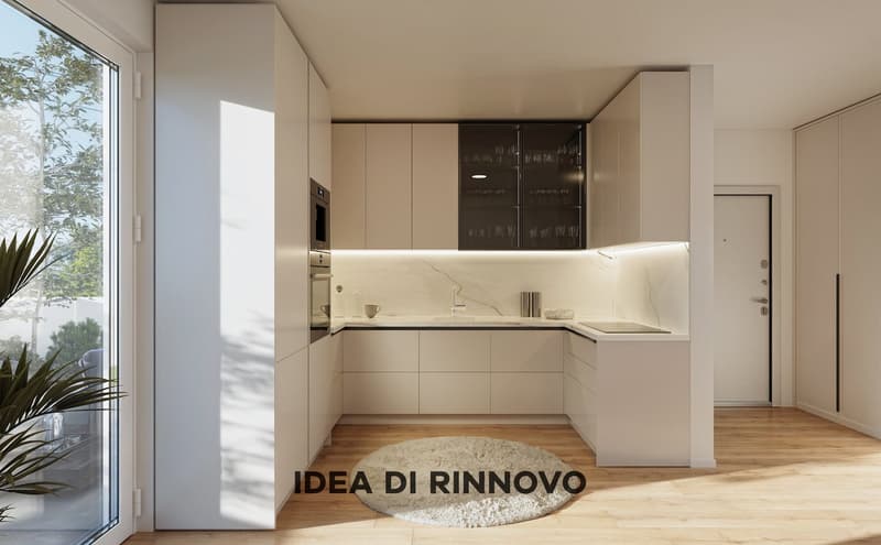 San Vittore 3.5 Con Giardino / 3.5 Wohnung mit Garten (4)
