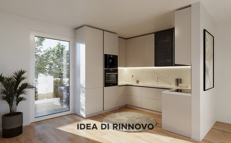 San Vittore 3.5 Con Giardino / 3.5 Wohnung mit Garten (2)