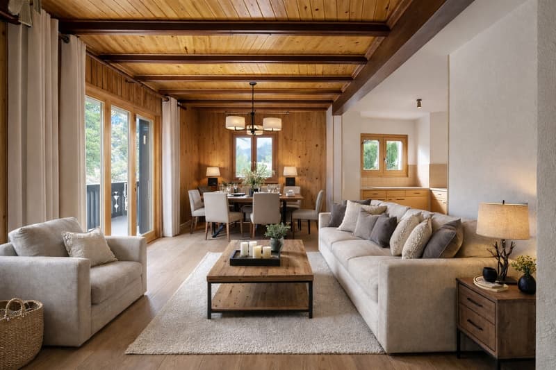 ALPINE LIFESTYLE- MOINS D'UN MILLION-CHALET RARE-ETRANGERS BIENVENUS (3)