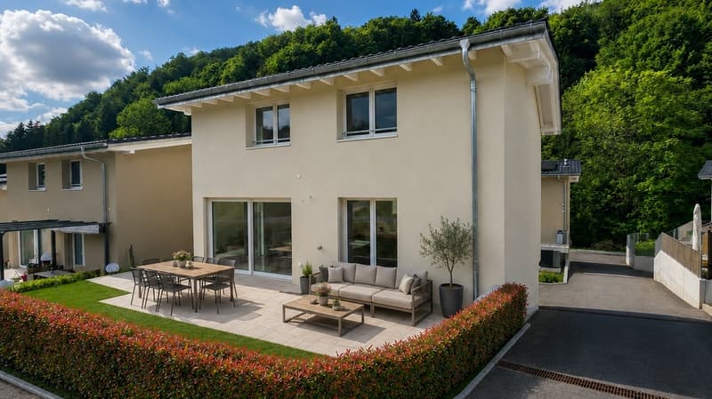 VILLA INDIVIDUELLE NEUVE-MOINS D'UN MILLION-15' DE BULLE ET FRIBOURG (10)