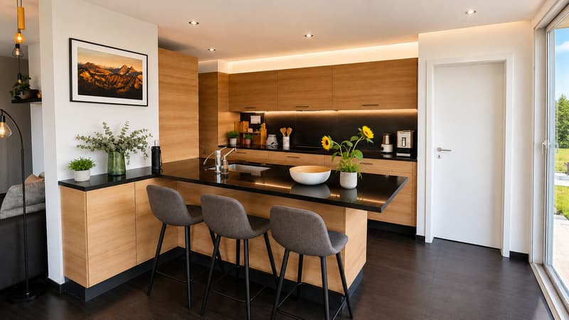 4,5 Zimmer - einzigartige Lage - Panoramablick - Garten - Terrasse (5)