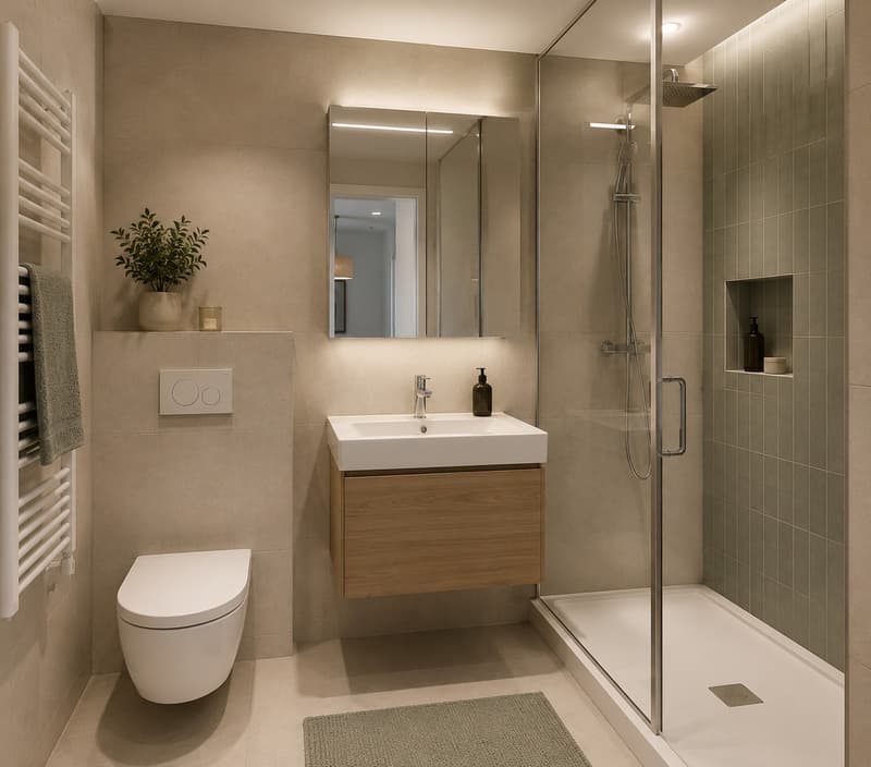 Salle d'eau (2 salles d'eau mau total)