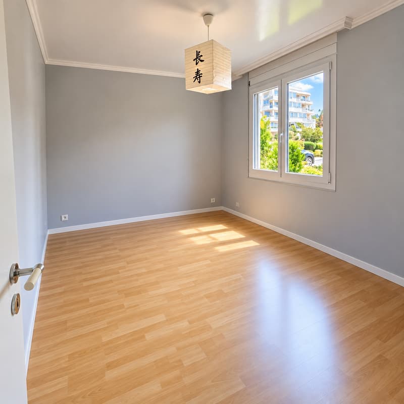 Chambre en l'état sans mobilier